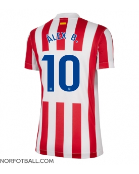 Billige Fotballdrakt Atletico Madrid Alex Baena #10 Replika Hjemmedrakt Dame 2025-26 Kortermet Billige Fotballdrakt Atletico Madrid Alex Baena #10 Replika Hjemmedrakt Dame 2025-26 Kortermet
